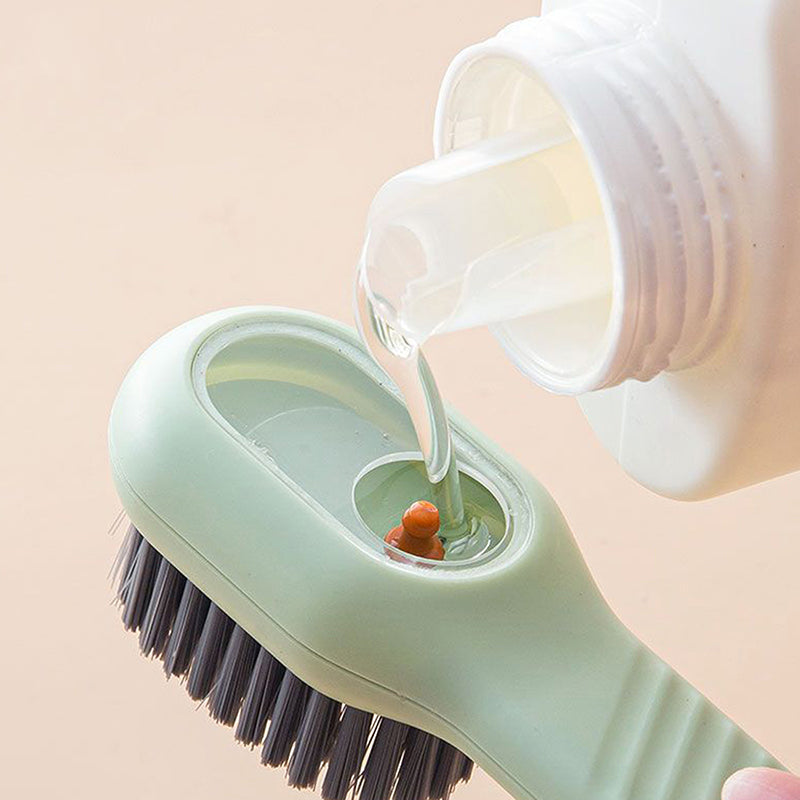 Cepillo Limpieza Multifuncional con Dispensador de jabón